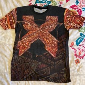 Excision 2016 Paradox Tour Tee Shirt Unisex Sizing Orange Version